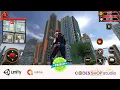 Flying Super Hero City Game