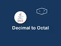 decimal to octal in java