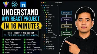 Understand Any React Project in 16 Minutes Vite React TypeScript Folder Structure Explained