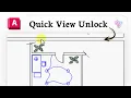 How to unlock a viewport in AutoCAD Draft Unlocked