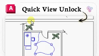 How to unlock a viewport in AutoCAD Draft Unlocked