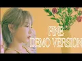 Download Lagu TAEYEON - FINE DEMO VERSION