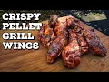 Smoked Chicken Wings Crispy Smoked Chicken Wings On A Pellet Smoker