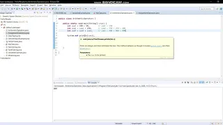 JAVA TUTORIAL 7 OPERATORS EXAMPLES ARITHMETIC AND ASSIGNMENT