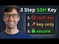 Secure SSH Key Login on Ubuntu No Root No Password