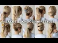 10 CUTE BACK TO SCHOOL HAIRSTYLES