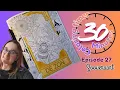 COLOR WITH ME 30 minutes COLORING TIMER World of Tarot with prismas acrylic marker