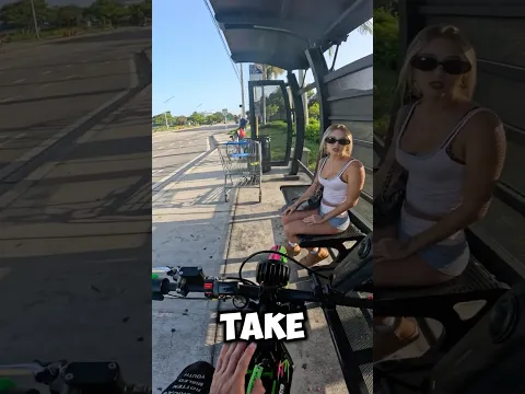 I SAVED This Girl With My E Bike 😳 #shorts