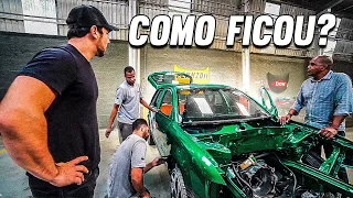 PASSAT VARIANT TURBO - Processo por Trás do TETO SOLAR Como você nunca viu!????
