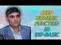 BEEP NUMERIC FUNCTION IN GW-BASIC Practical Example in GW-BASIC Detailed Explanation