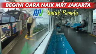 first time taking the jakarta mrt heres how 