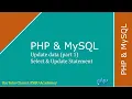 PHP with MySQL Update Data Update 1 Part 5
