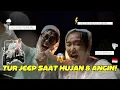 Download Lagu HUJAN, PETIR, DAN ANGIN 😱 KAMI TETAP JEEP-AN⚡️🌧️ @YUNANUNA