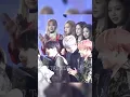BLACKPINK and TWICE giving respect to BTS😍 when they got award🥰💜#bts #blackpink #shorts