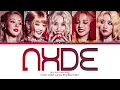 (G)I-DLE Nxde Lyrics ((여자)아이들 Nxde 가사) (Color Coded Lyrics)