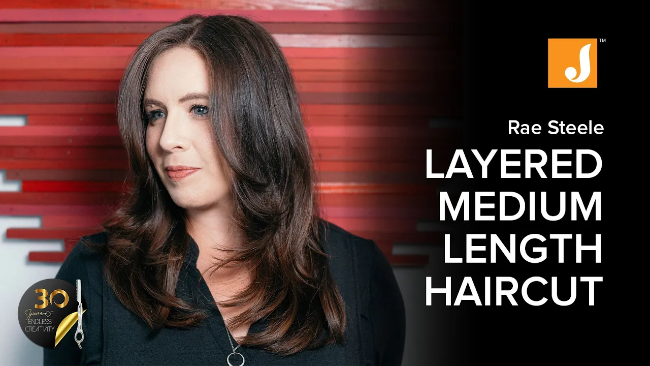 Rae Steele - Layered Medium Length Haircut
