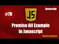 Promise All In Real Example In Javascript Javascript Javascript Tutorial Javascript Course