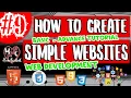 HOW TO CREATE WEBSITE USING HTML AND CSS BASIC - ADVANCE HTML CSS JAVASCRIPT LESSON 9