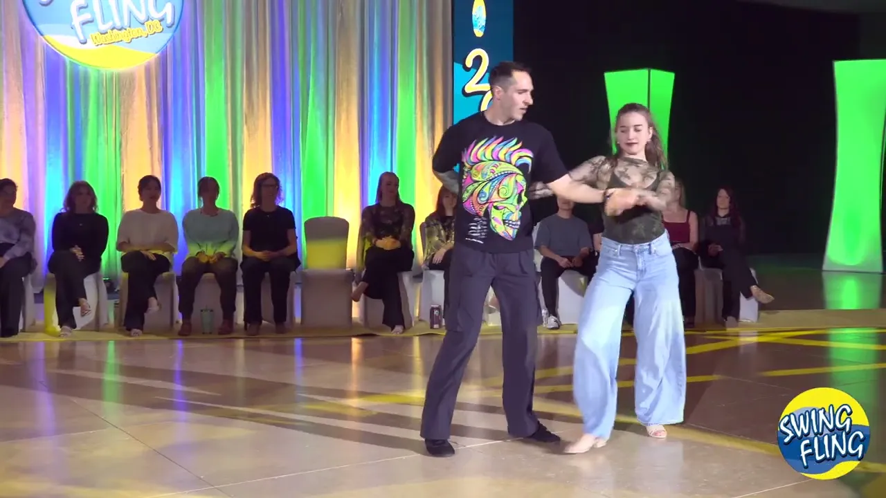2025 Swing Fling Intermediate Jack & Jill Carlo DelDonno & Willow Vander Kooi   4K