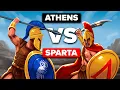 ATHENS vs SPARTA - The Peloponnesian War Explained