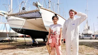 What Happens When 2 Amateurs Try to Refit An OLD Catamaran? | Wildlings Sailing