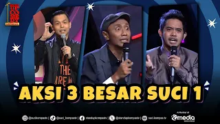 [FULL] Aksi 3 Besar SUCI 1 Paling Berkesan: Ernest, Akbar dan Rian Siap Tertawa | Throwback SUCI