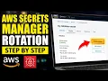 How to enable AWS Secrets Manager rotation for databases - Step By Step