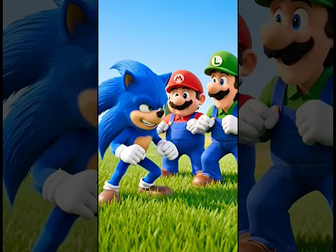 SONIC vs Mario Bros ¿Quién ganaría? #sonic #mariobros #shorts
