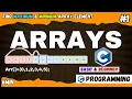 Arrays in C programming How to find Maximum Minimum Array Element