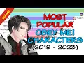 Most Popular Obey Me Characters 2020 - 2023 Which Idol is the most popular