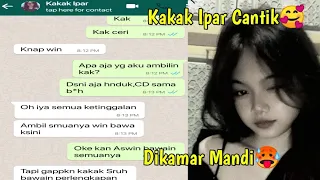 chat story wa handuk kakak iparku ketinggalan