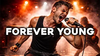 forever young rock metal version powerful metal ballad cover