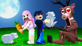 🐺КАК ПРИРУЧИТЬ ВСЕХ ЖИВОТНЫХ 99 НОЧЕЙ В ЛЕСУ РОБЛОКС! ШЕДИ И ЛЕСКА ROBLOX