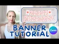 How To Create a Banner in Canva Including Mockups - Tutorial Series Ep 1