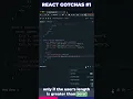 Avoid This Mistake with Lists in React Components