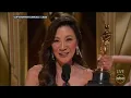 Michelle Yeoh wins 2023 Oscar for Best Actress In a Leading Role - full speech