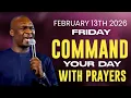 Lagu [Friday 13th February 2026] Start Your Day With Prayer Spiritual Prayer By Apostle Joshua Selman