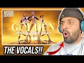 Download Lagu PEMULA K-POP PERTAMA KALI MENONTON Video Lirik Resmi “Golden” | Pemburu Iblis KPop!