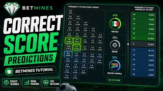 How to Analyze Correct Score Predictions with BetMines