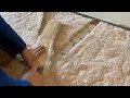 Carpet patch repair on a carpet that felt and looked like a cloud