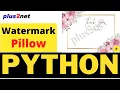 Watermark on Images using Pillow library
