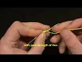 How to tie braid to mono or fluorocarbon leader! (the Albright Knot!)