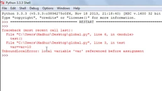 Python Programming Tutorial 40 Updating Global Variables