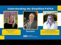 Understanding the Simplified FAFSA at UC Irvine