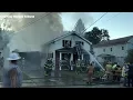 RAW House fire in Almond courtesy Hornell Tribune
