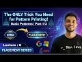 Pattern Printing in Java Part 1 Nested Loops Dry Run Trick Placement Series