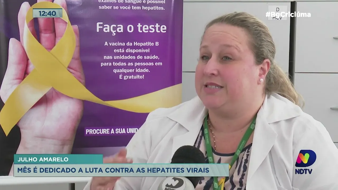 Julho Amarelo: mês destaca luta contra as hepatites virais