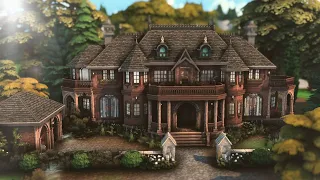 meredith turners haunted childhood home the sims 4 stop motion build no cc 