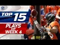 Top 15 Plays of Week 4 NFL Highlights