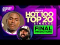 Final Predictions Billboard Hot 100 Top 20 Singles August 22nd 2026